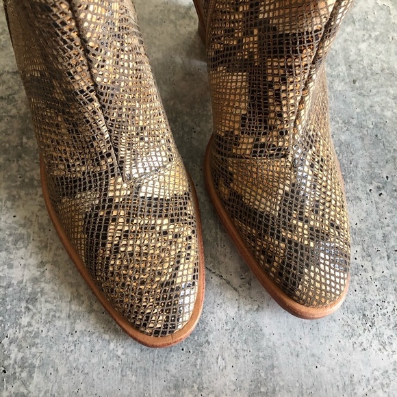 Free People Barclay Snake Western Boots - Picture 5 of 7